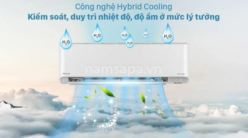 Máy lạnh Daikin 1.0 HP FTKZ25VVMV 5 Chuẩn 5 hybrid cooling
