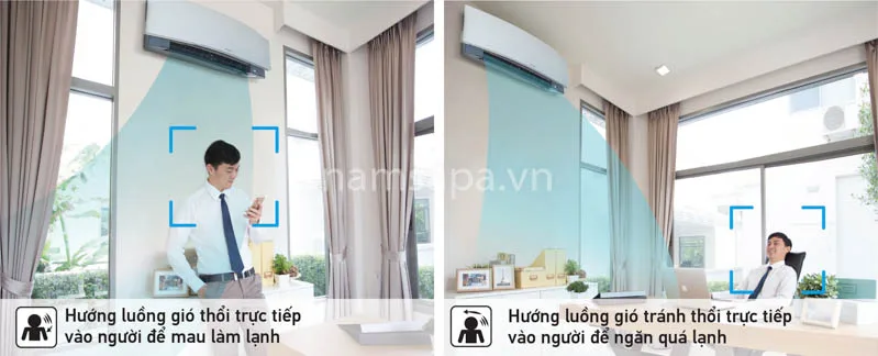 Máy lạnh Daikin 1.0 HP FTKZ25VVMV 5 Chuẩn 8 mat than thong minh 2kv@300x 100 1
