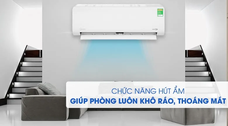 Midea Inverter 1.0Hp MSAF6-10CDN8 5 May lanh Midea Inverter 1Hp Chong An Mon